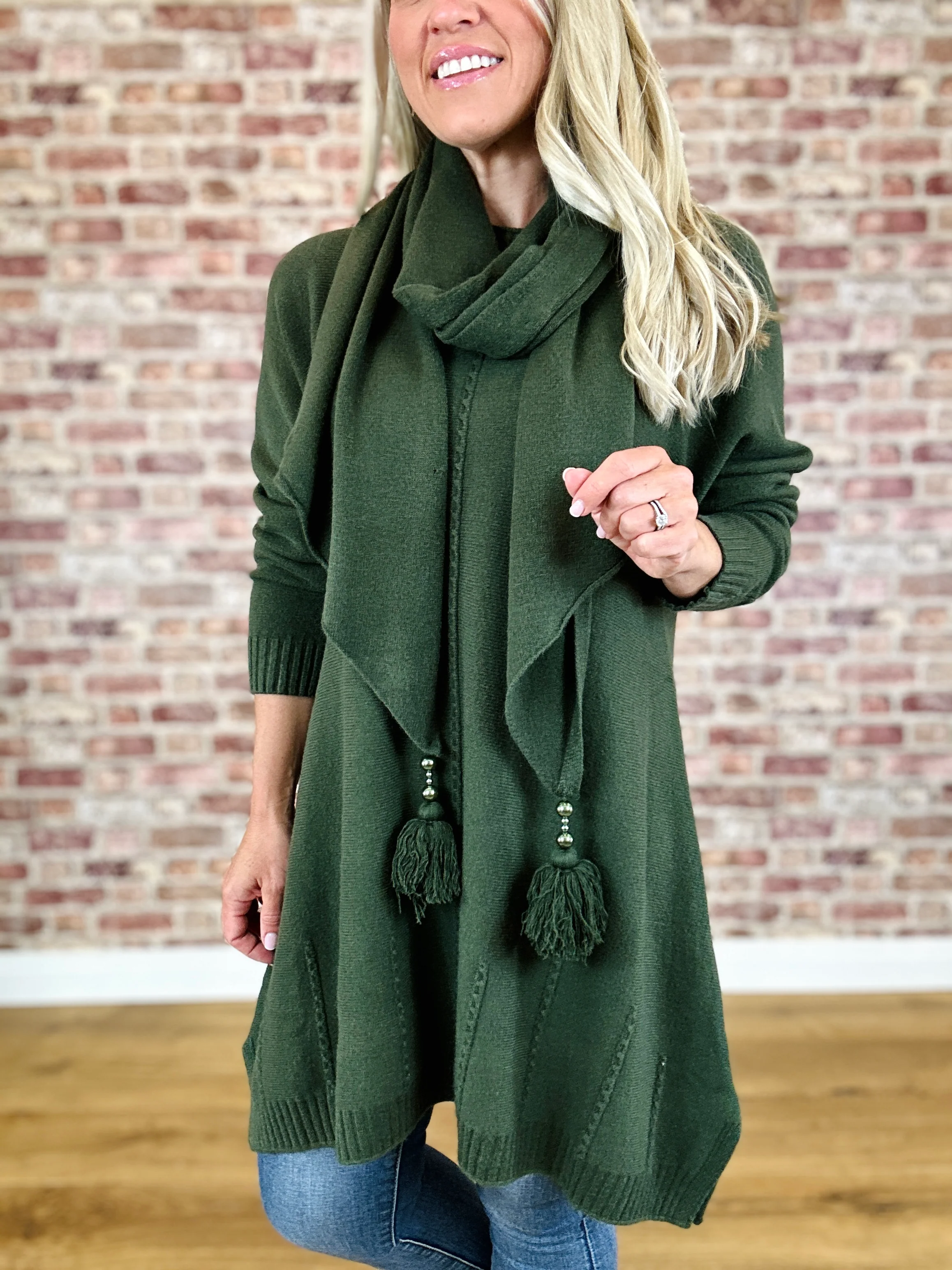 Midnight Cowgirl Jumper With Scarf - Image 12
