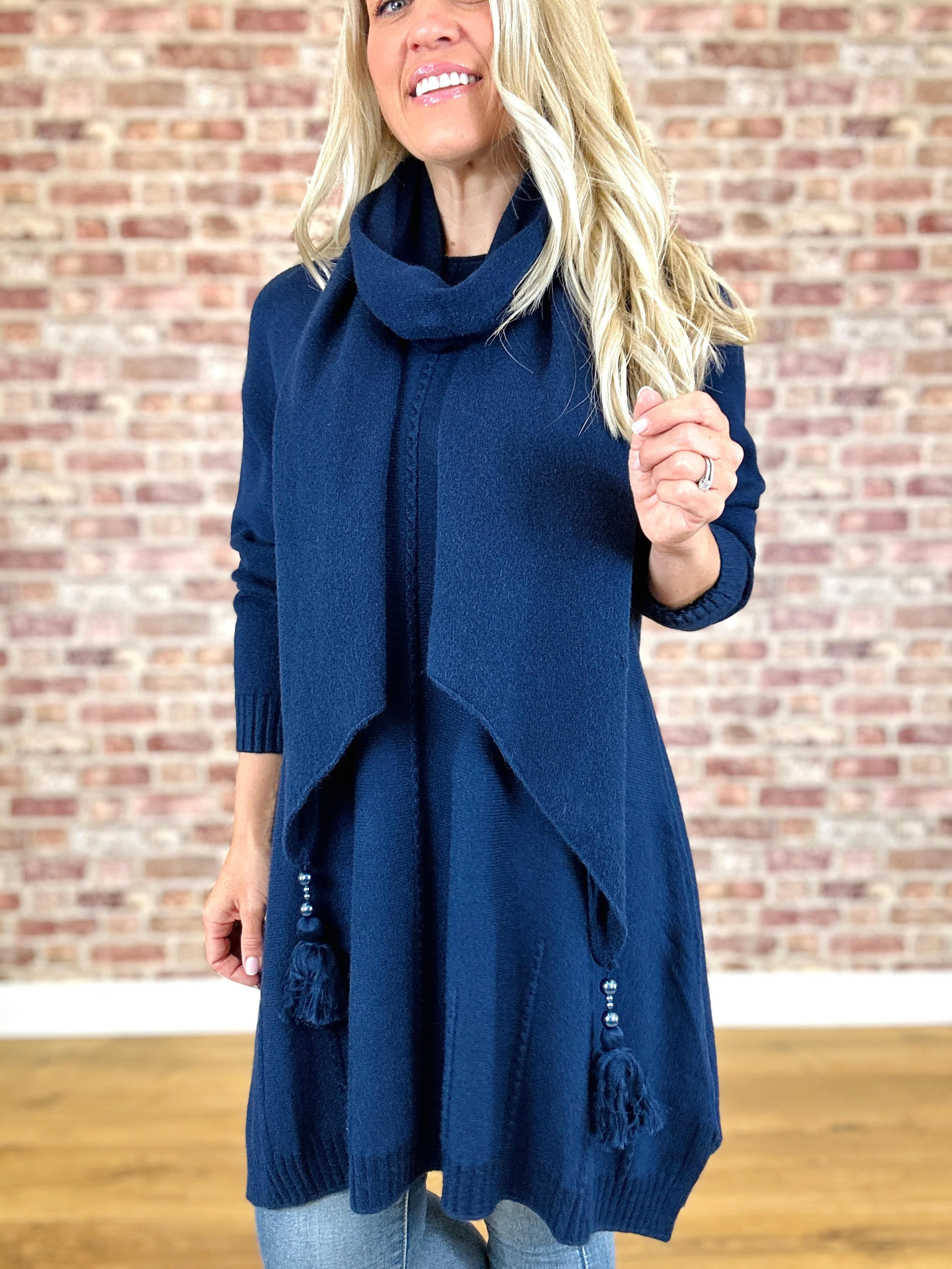 Midnight Cowgirl Jumper With Scarf - Image 16