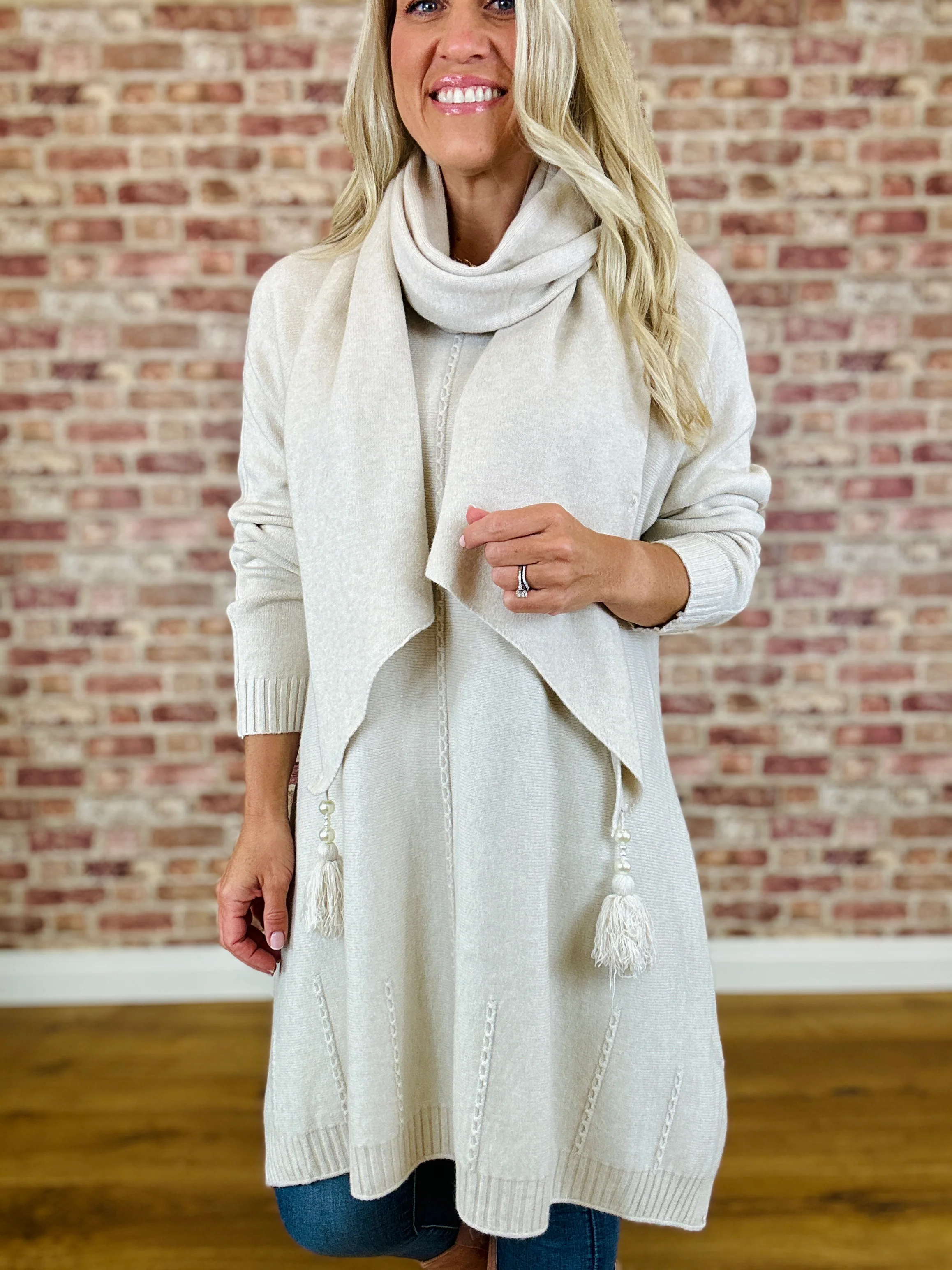 Midnight Cowgirl Jumper With Scarf - Image 9