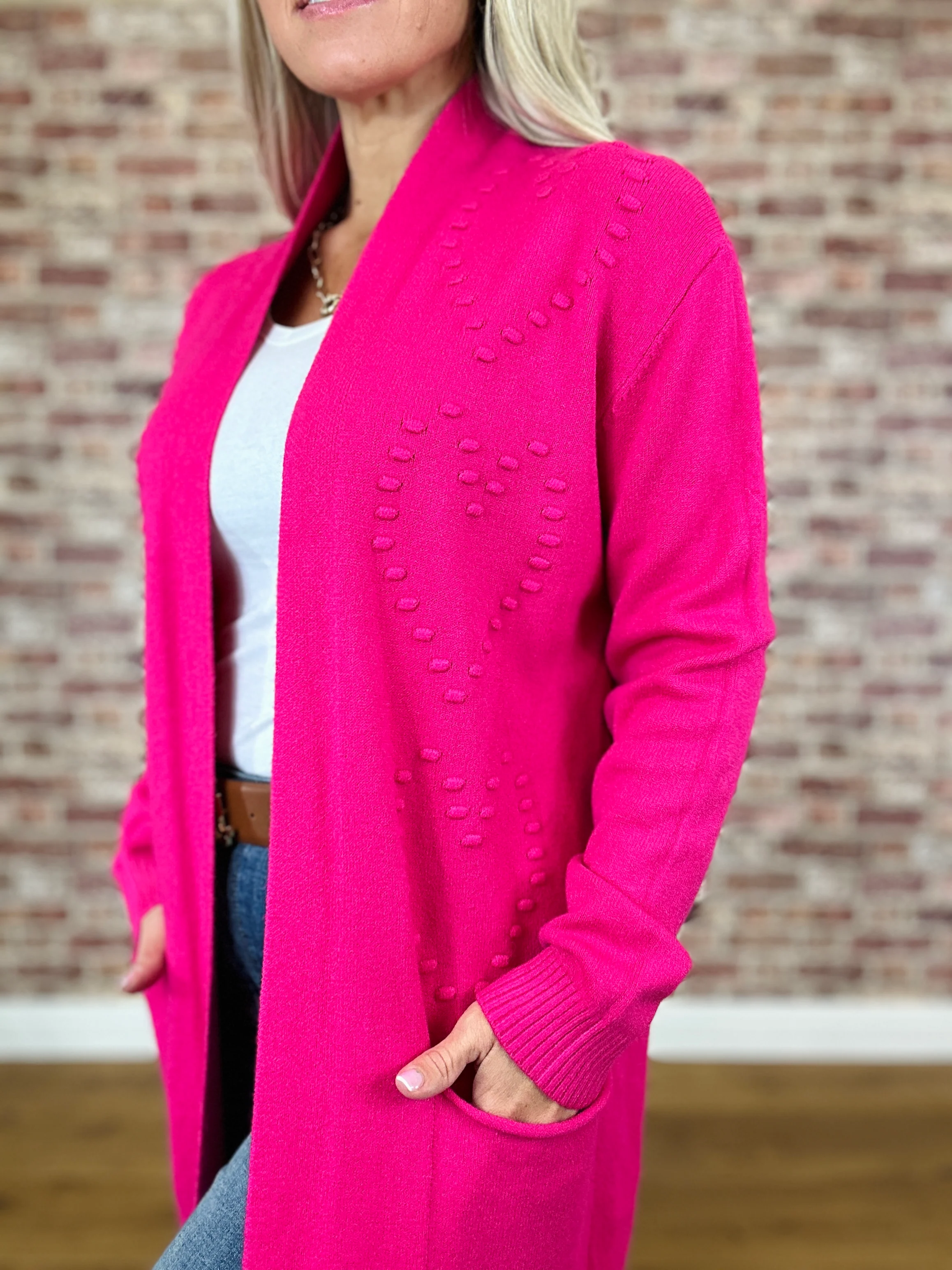 Blushed Kisses Cardigan - Image 10