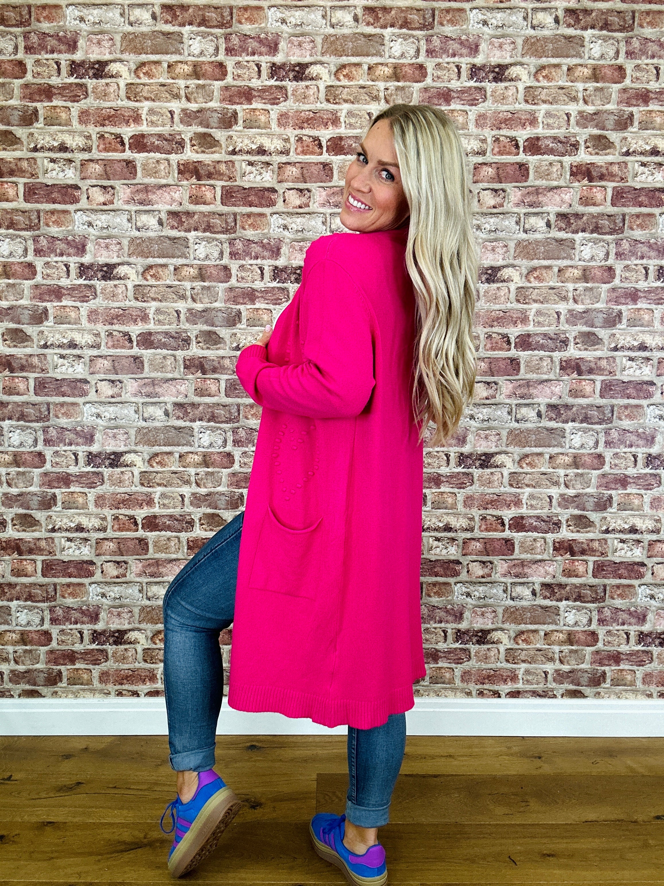 Blushed Kisses Cardigan - Image 11