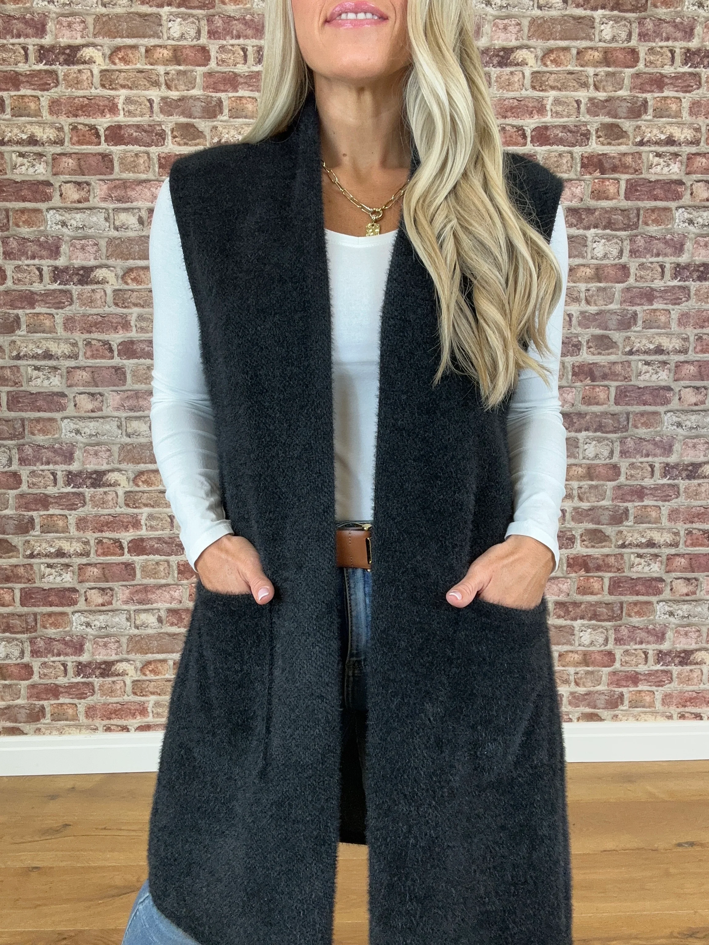 Fuzzy Bear Waist Jacket - Image 8