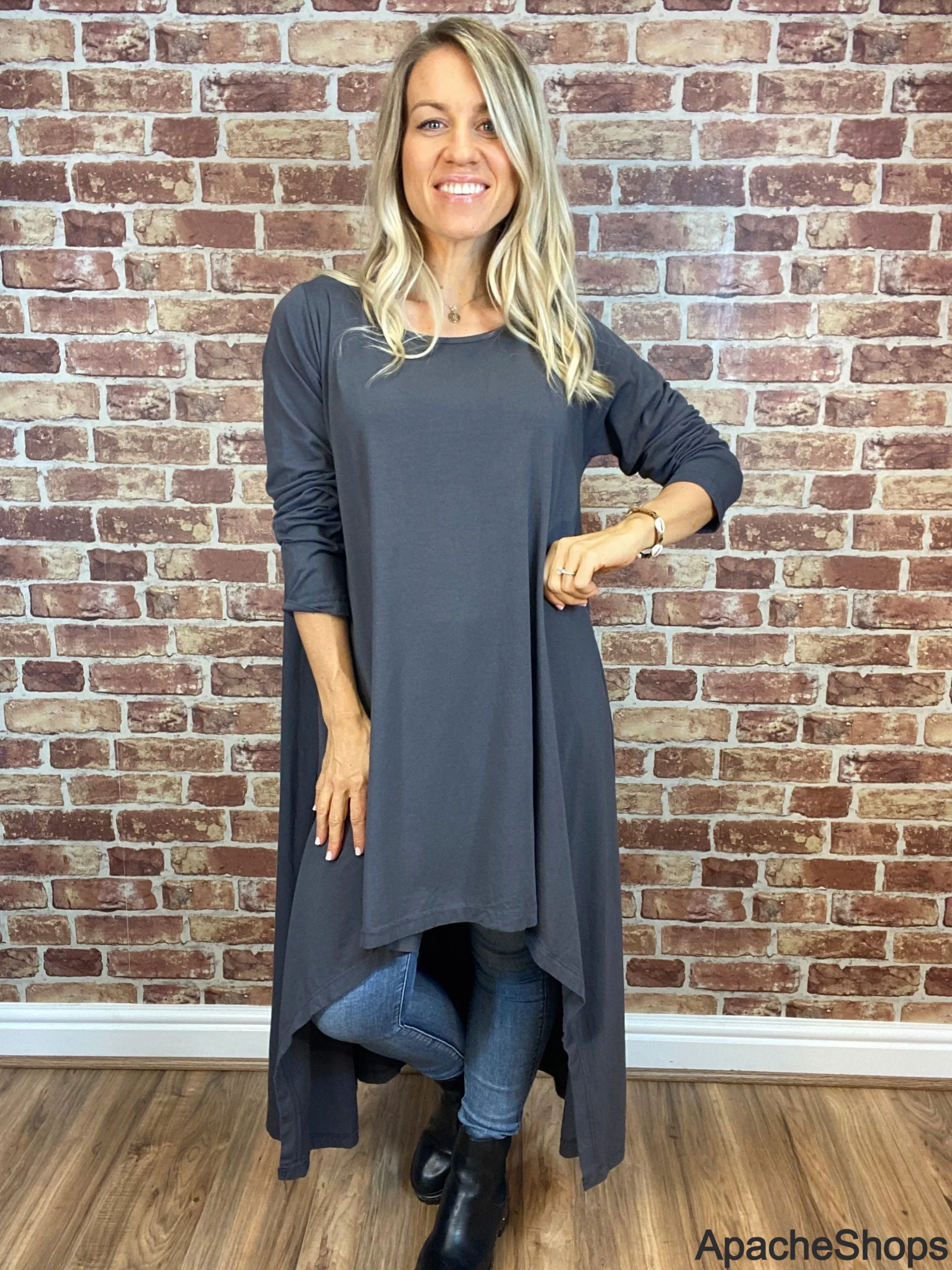 High- Low Flare Dress - Image 5