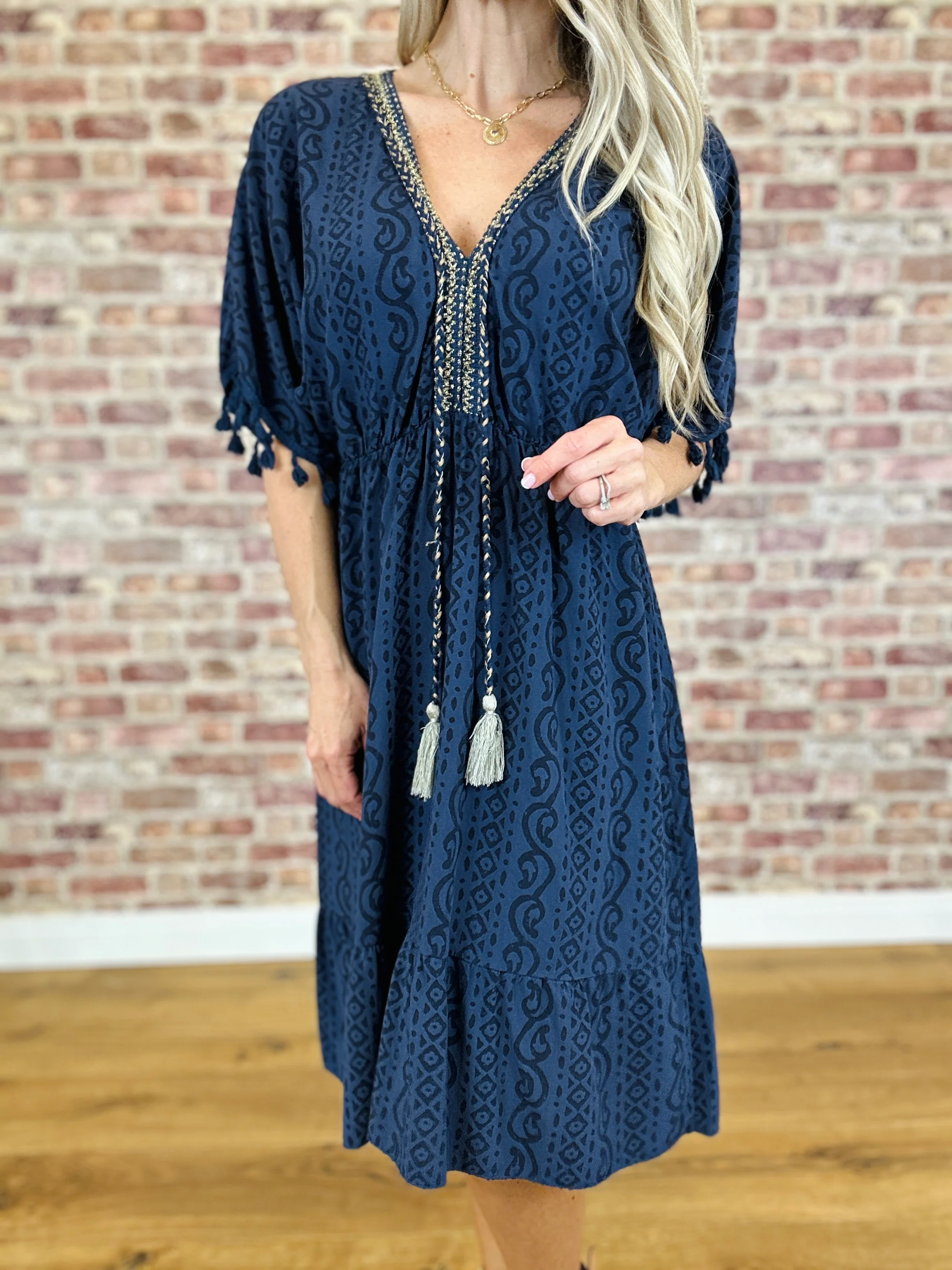 Morocco Gold Dress - Image 11