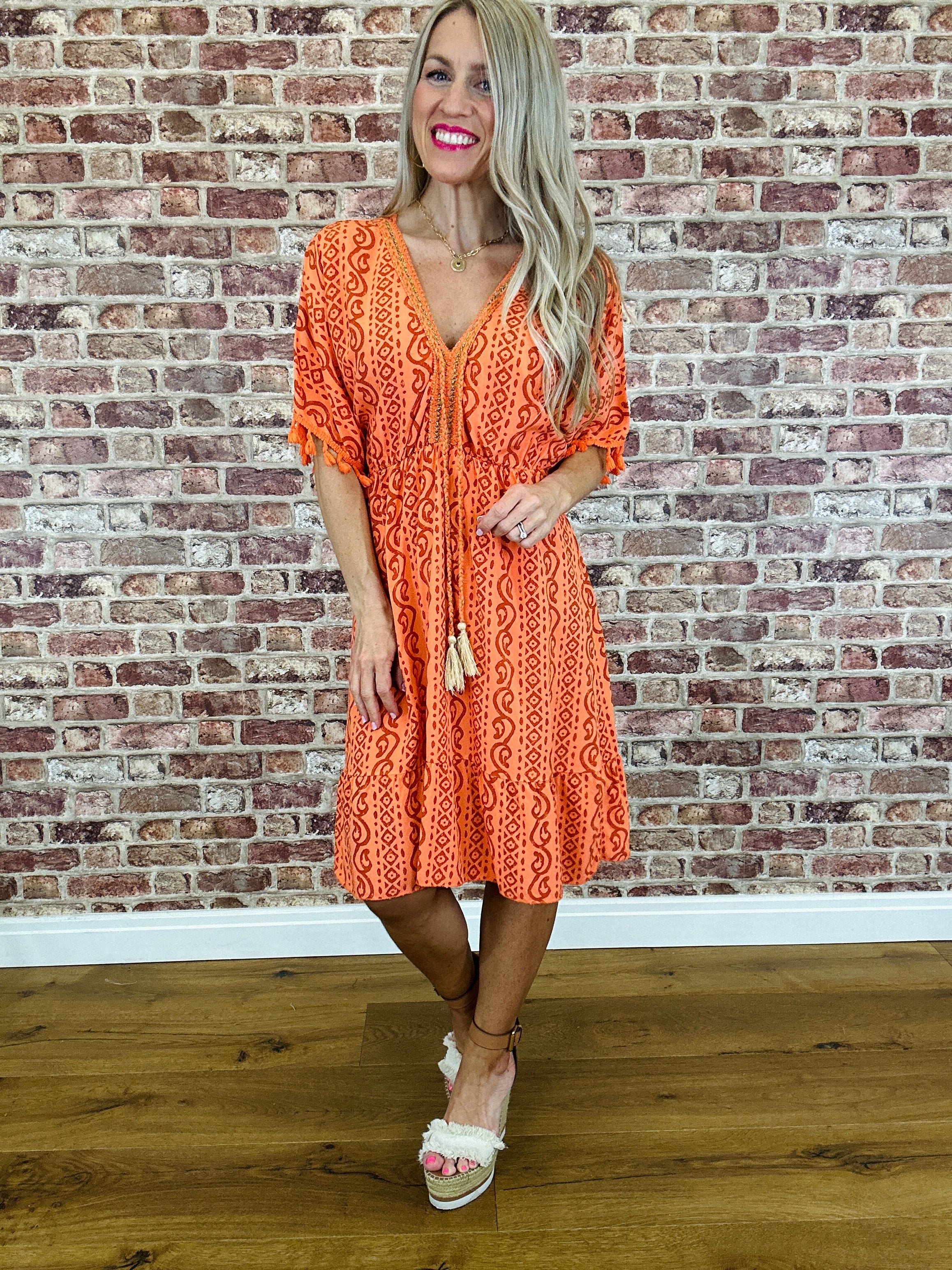 Morocco Gold Dress - Image 12
