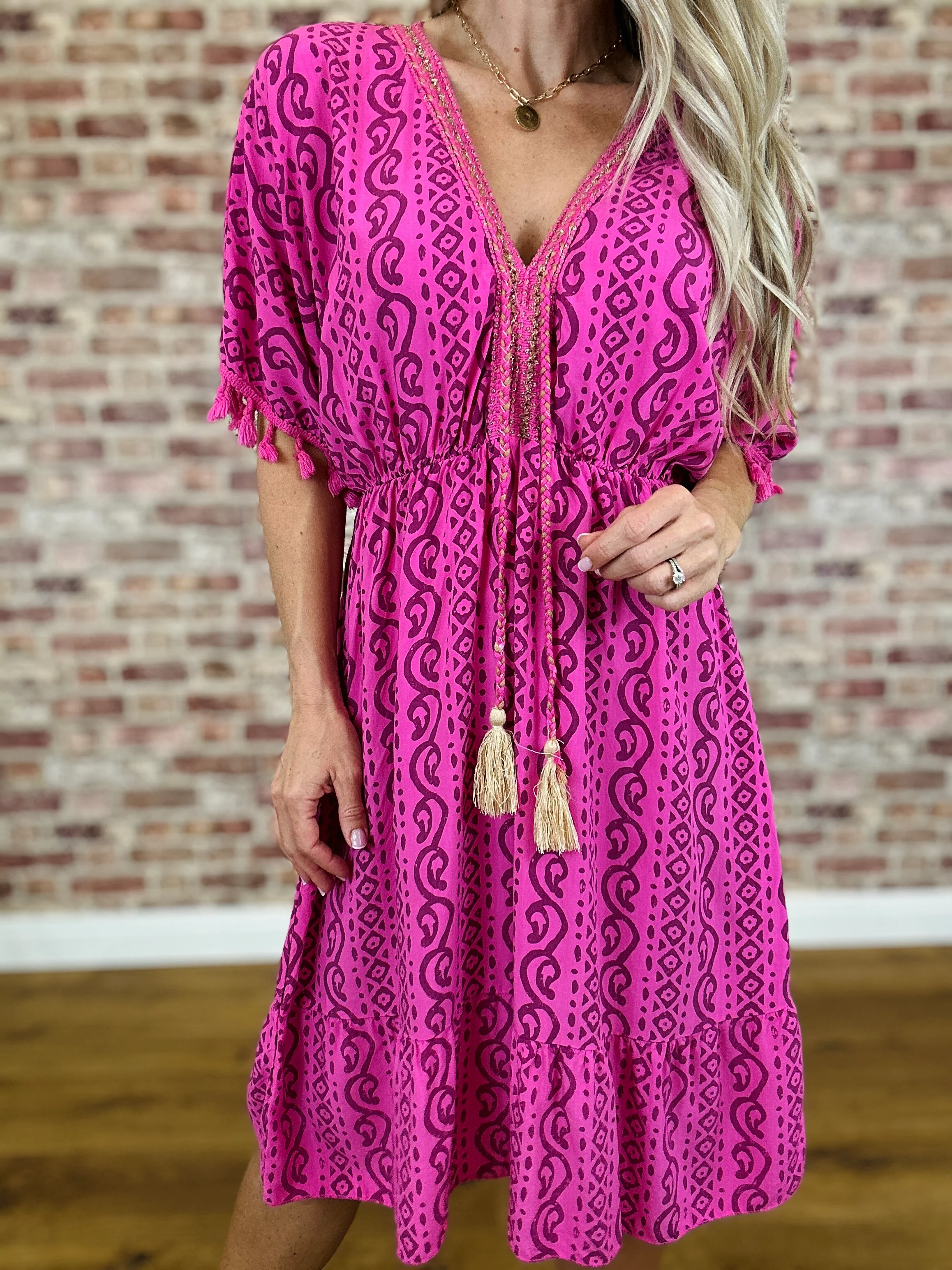 Morocco Gold Dress - Image 9