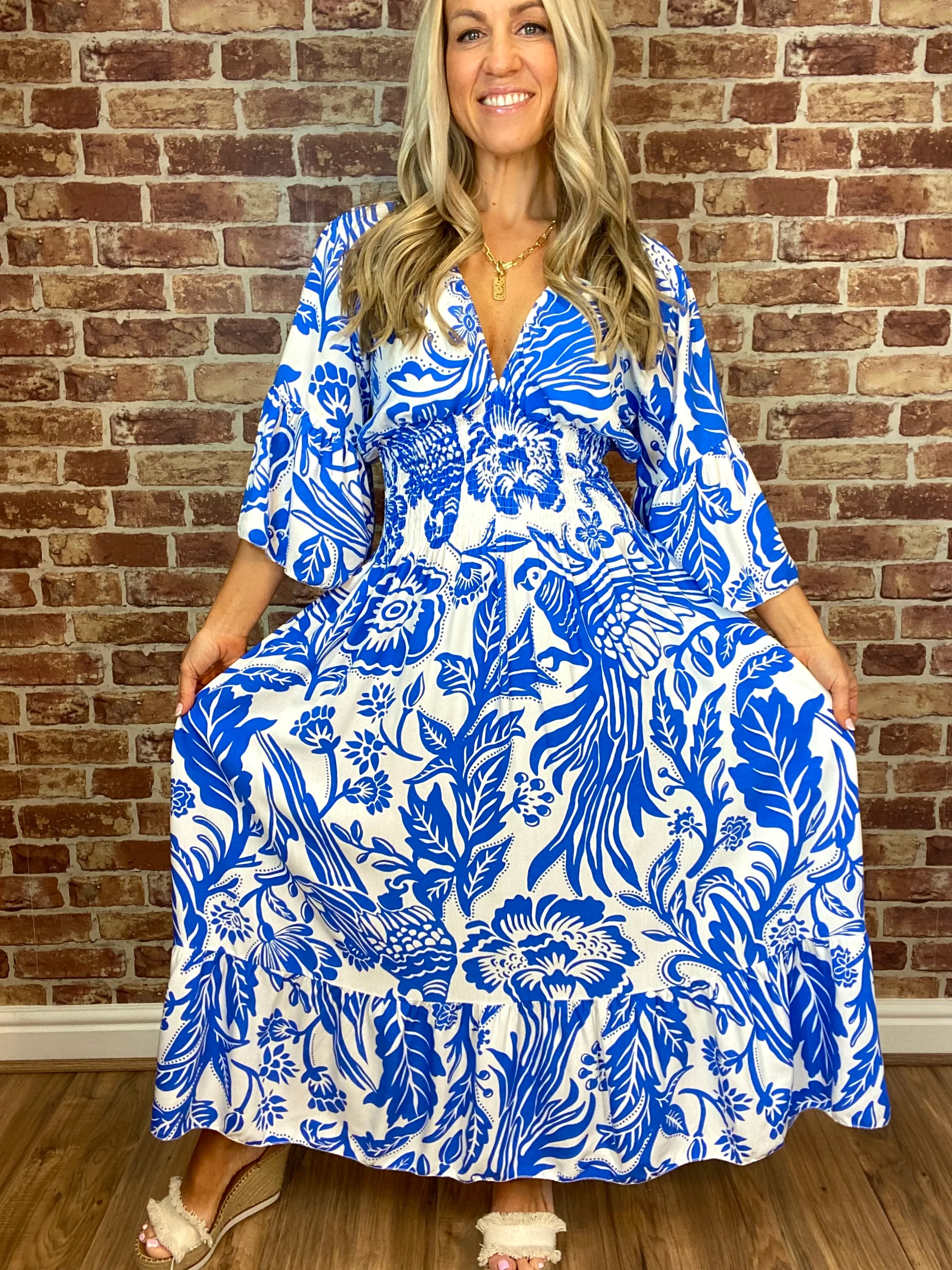 Parrot Paradise Dress - Image 3